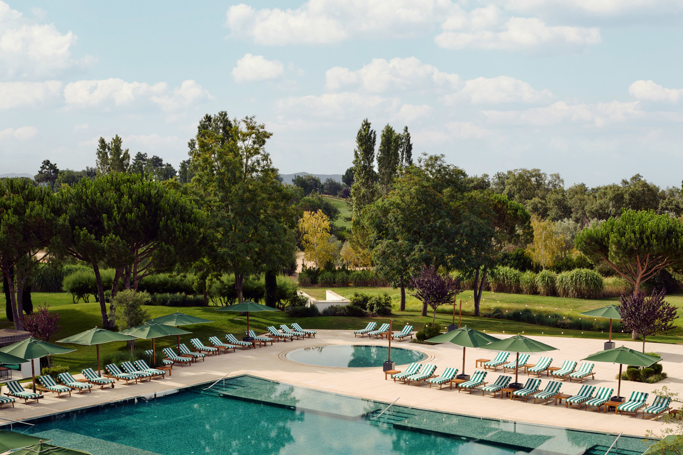 Hotel Camiral vid golfresorten utanför Girona