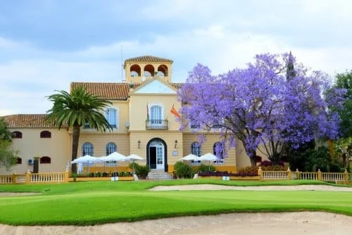 Klubbhuset vid Real Guadalhorce Club de Golf
