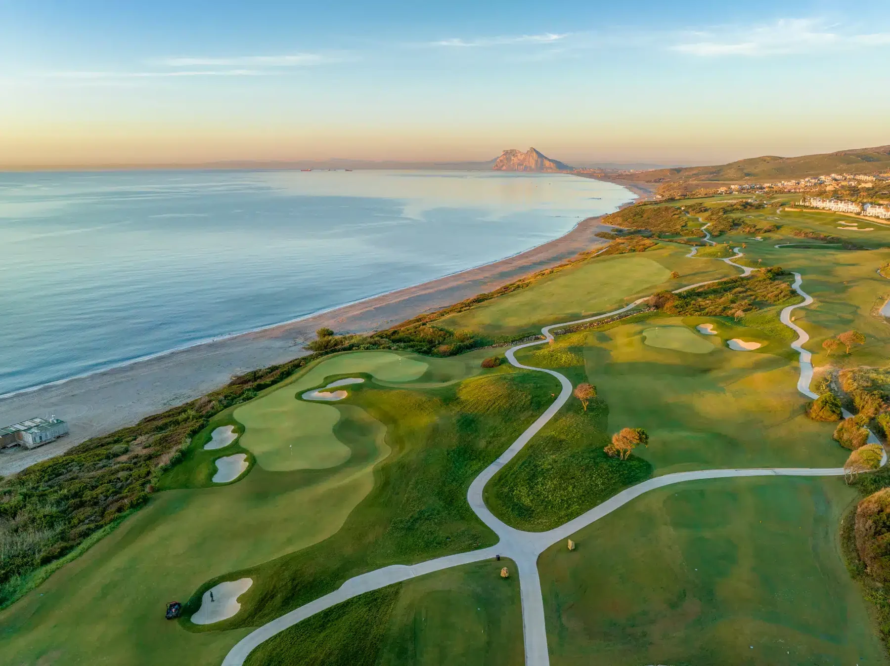 Golfbanan på La Hacienda Links Golf Resort