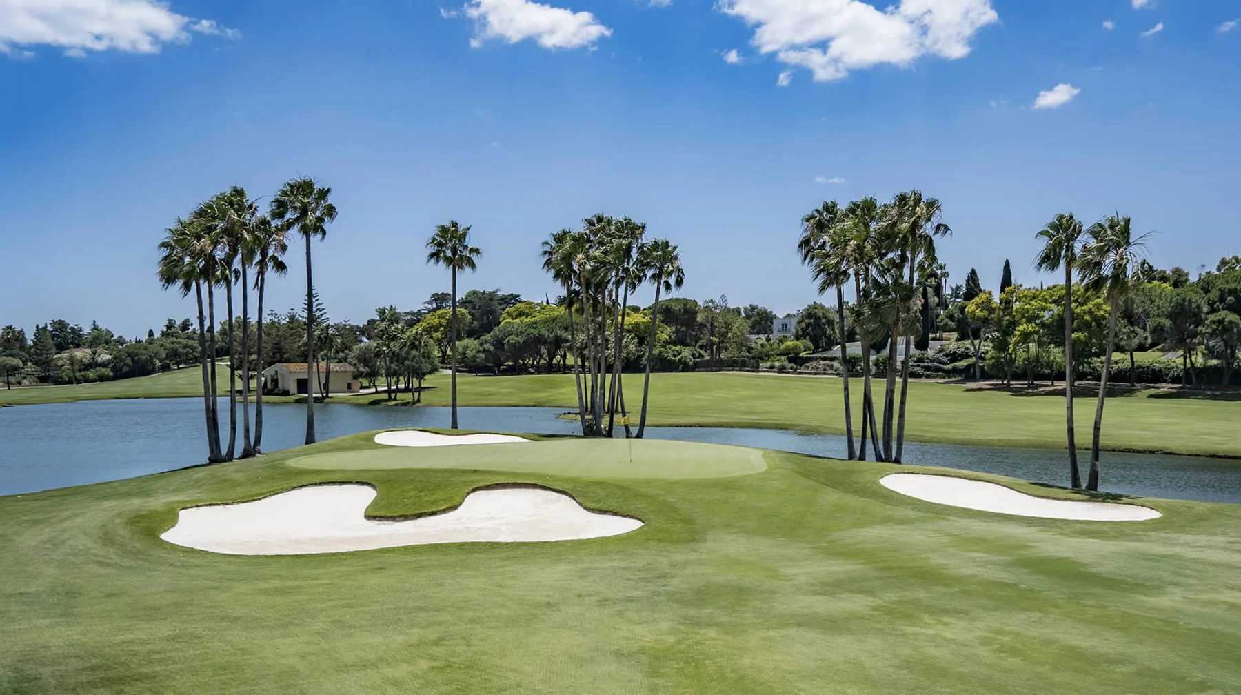 Golfbanan på Real Club de Golf Sotogrande