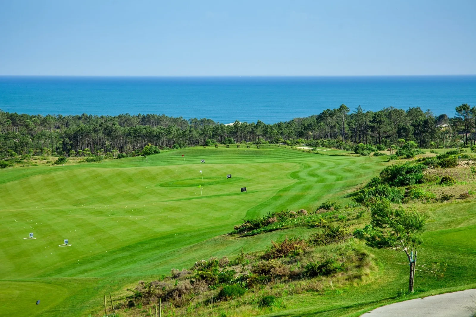 Golfbanan vid Royal Óbidos på Portugals västkust