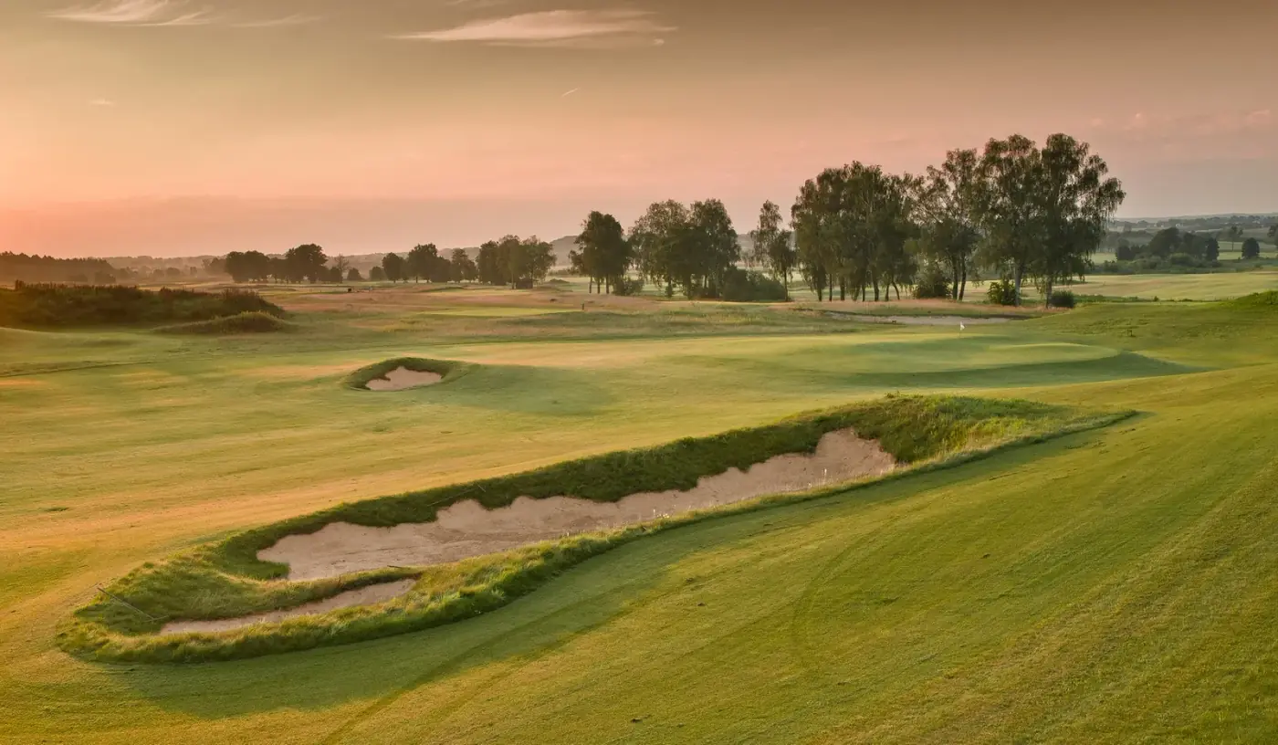 Golfmiljö i Polen